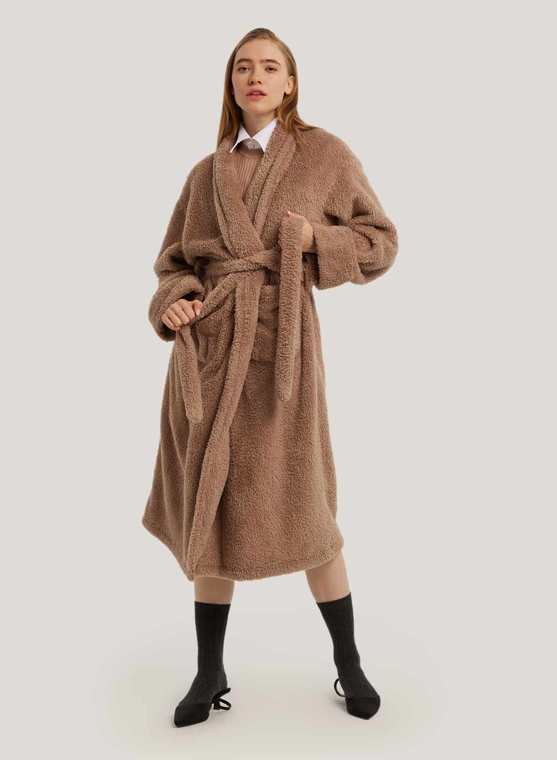 fuzzy robe