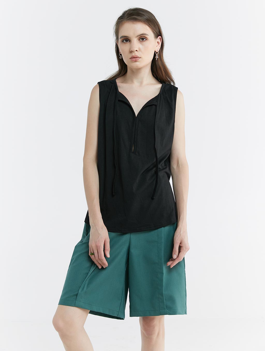 Tie Neck Sleeveless Camisole image 0