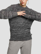 Classic Crewneck Jumper - Dark Grey, L image