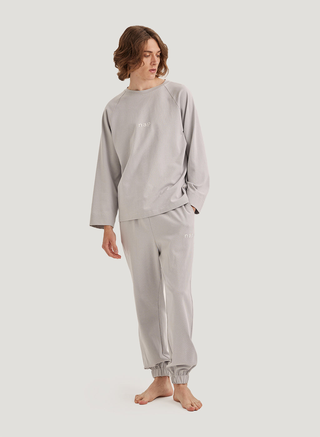 Long-Sleeve Graphic Logo Top