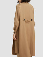 Buttoned Double Plackets Coat image 1