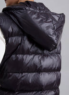Basic Hooded Down Vest image 1