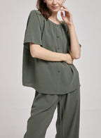 Light Short-Sleeve Set - Jade, S image