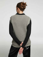 Crewneck Ribbed Vest image 1