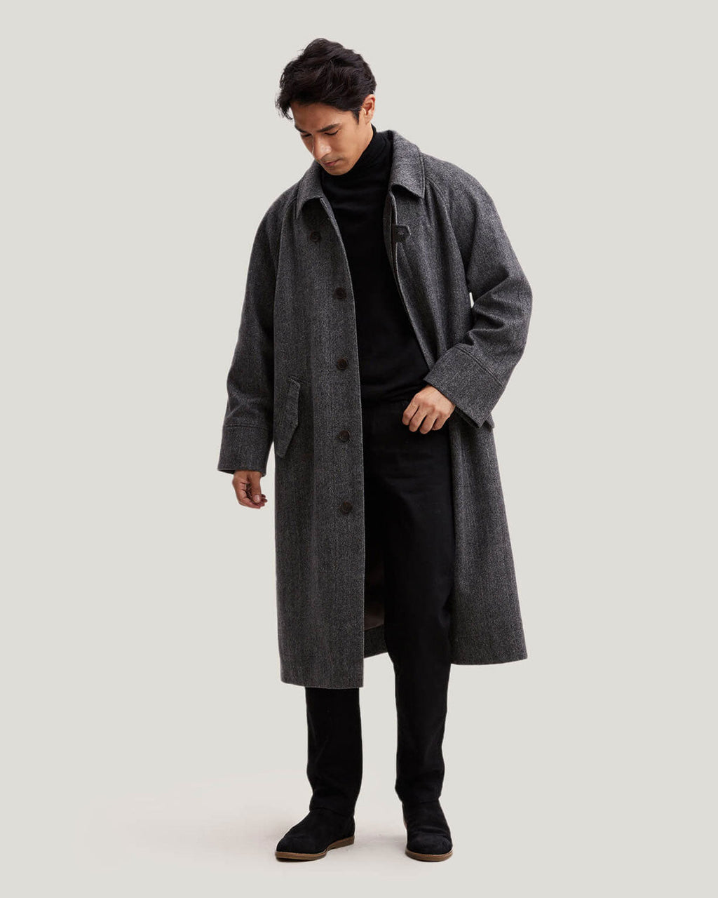 1 × Pure Wool Overcoat