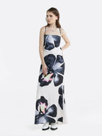 Printed Low Back Slip Dress image 2