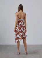 Swallow Silk Slip Dress