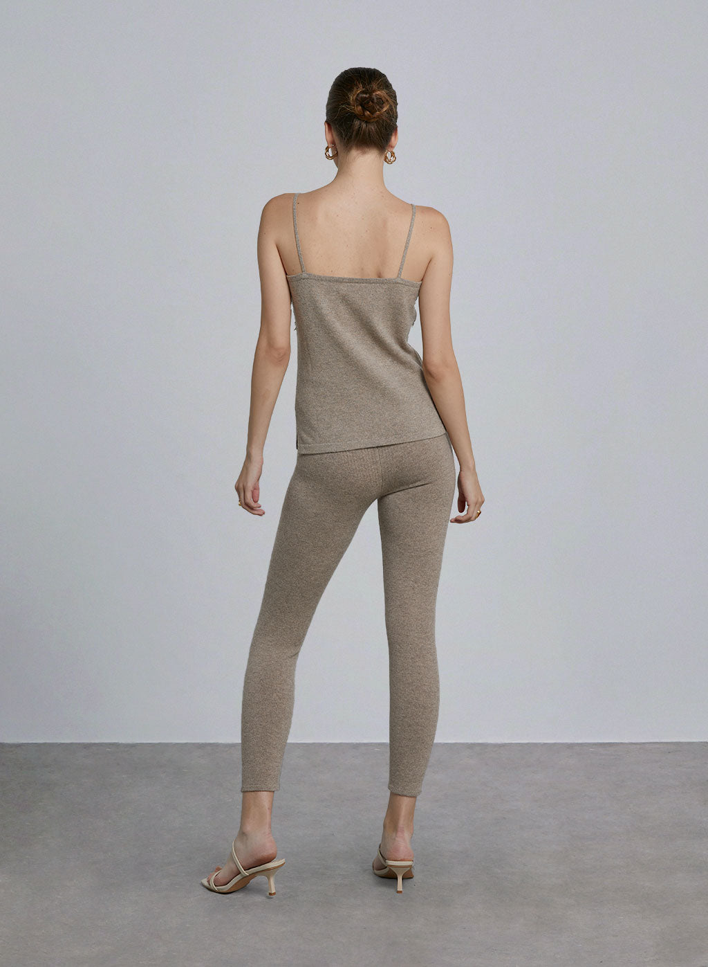 Fitted Wool Camisole &amp; Pants Set image 1