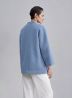 Wrap Buckle Belted Wool Coat image 1