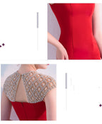 Fishtail Long Banquet Elegant Evening Dress image 2