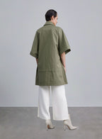 Double Breasted Batwing Coat image 1