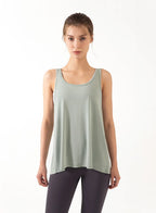 Twisted Back Tank Top - Celadon, S image