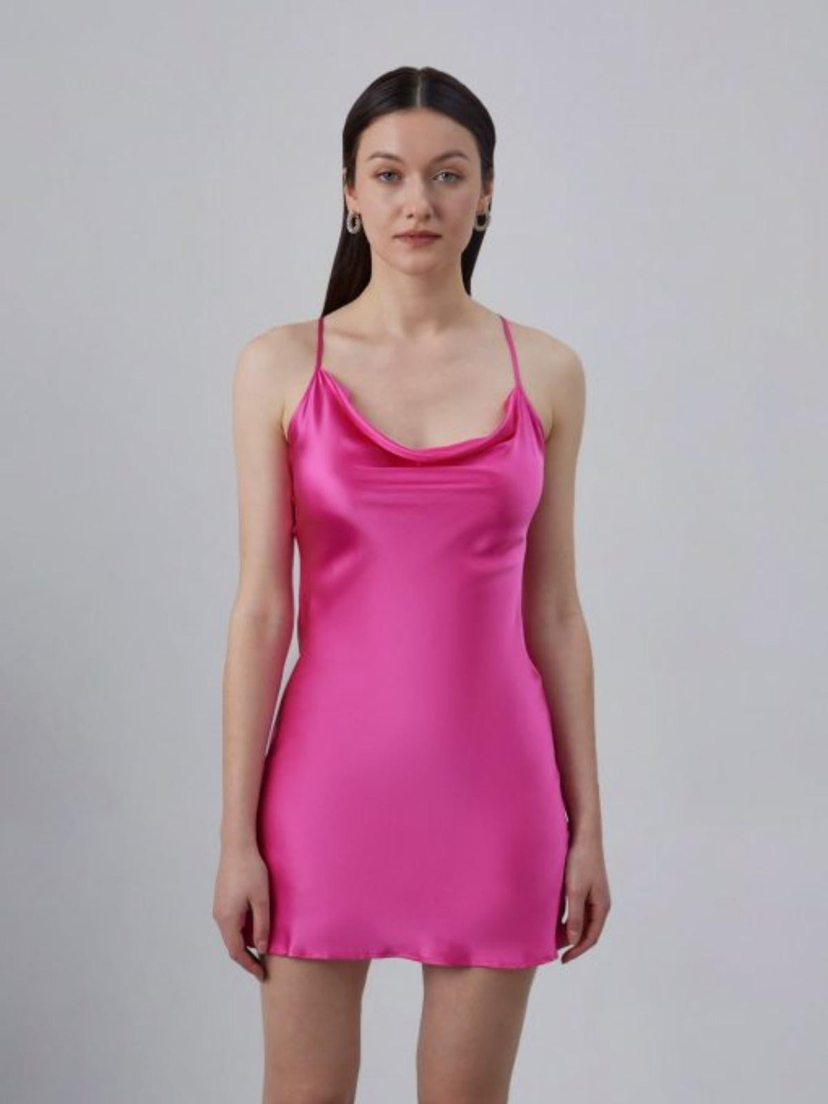 Silk Satin Slip Dress