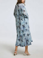 Printed Comfy Midi Shirt image 1