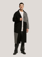 Paneled Pure Wool Coat image 0