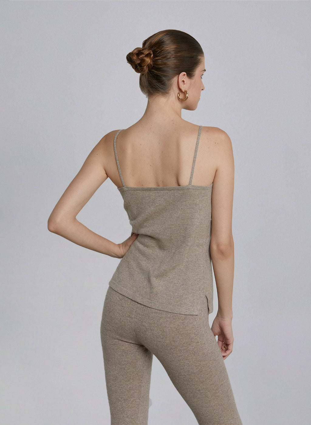 Lace-Trimmed Cashmere Camisole image 1