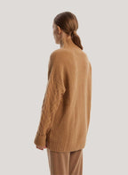 Oversized Pure Wool Turtleneck Sweater image 1