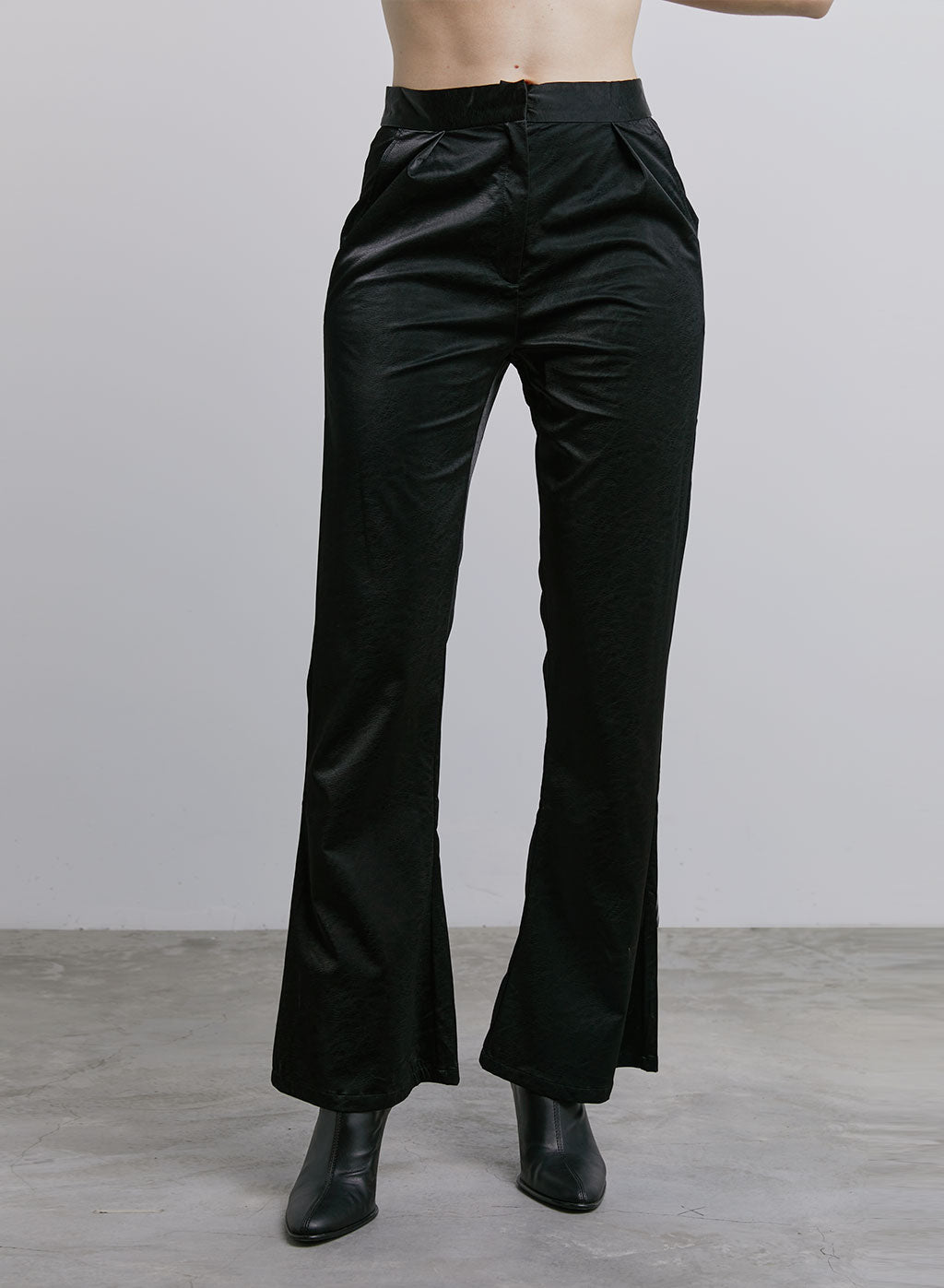 Shiny Flared Pants image 1