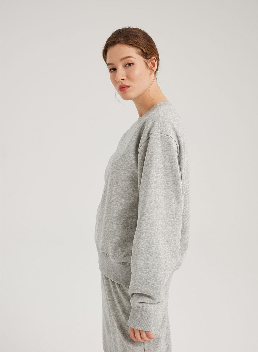 Drop Shoulder Loose Sweatshirt