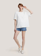 100% Cotton Crewneck Pocket Tee