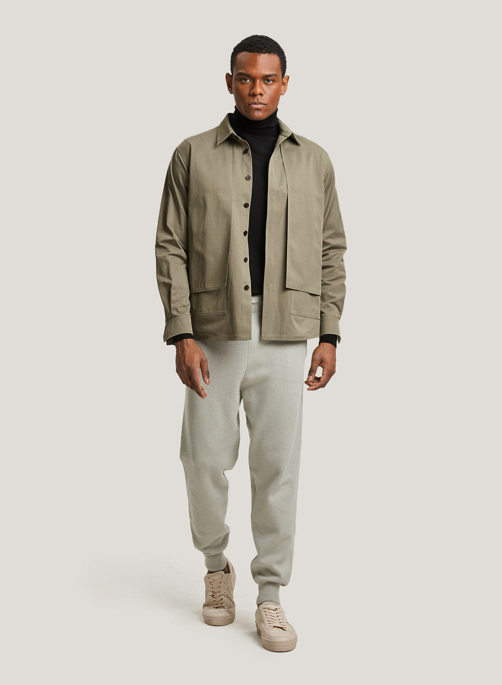 Short Workwear Jacket In Cotton