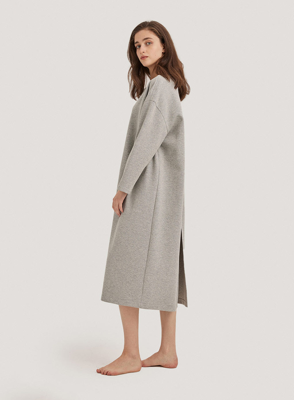 NAP Long-sleeve Straight Dress