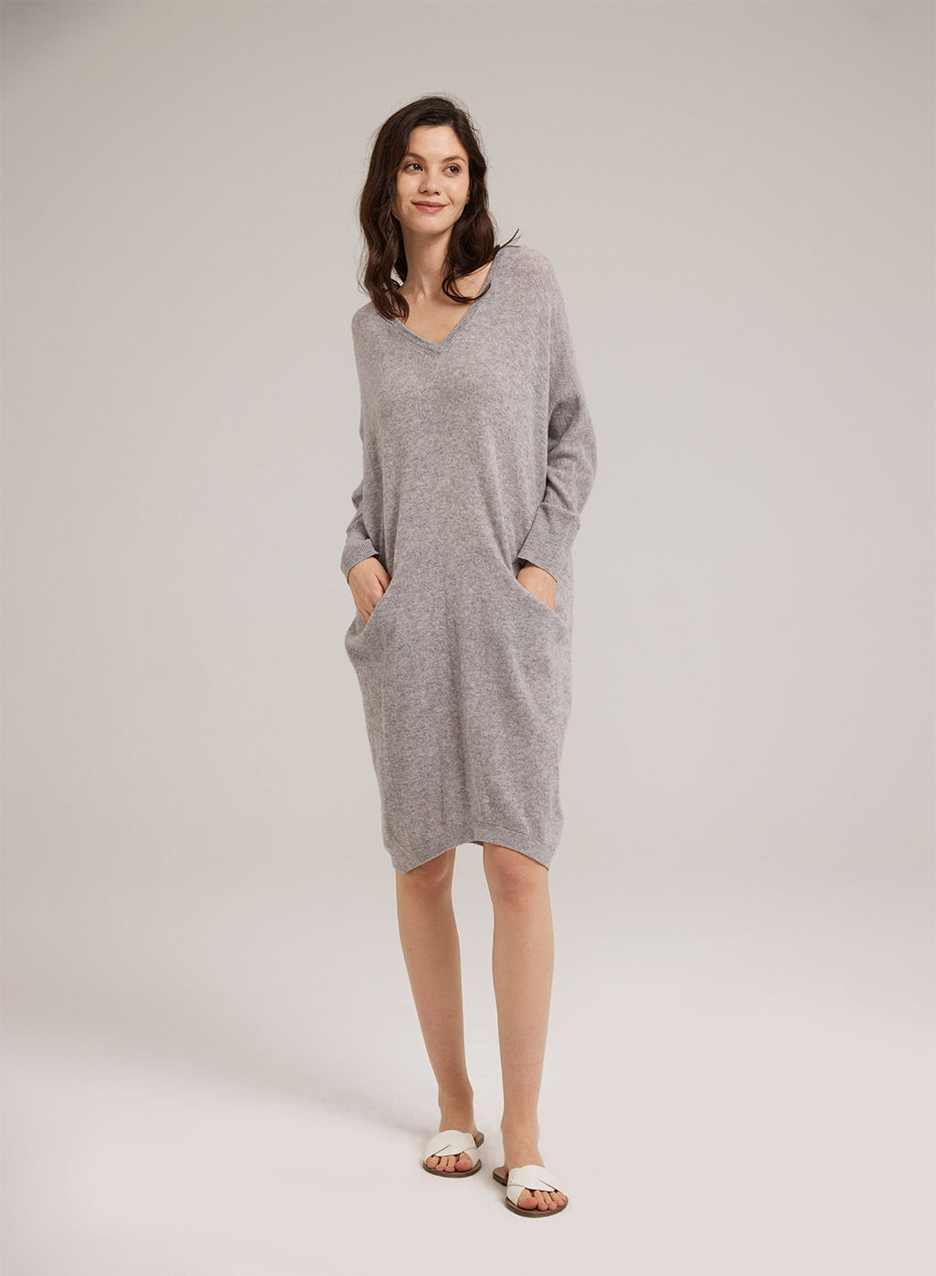 NAP Loose Knitted Midi Dress