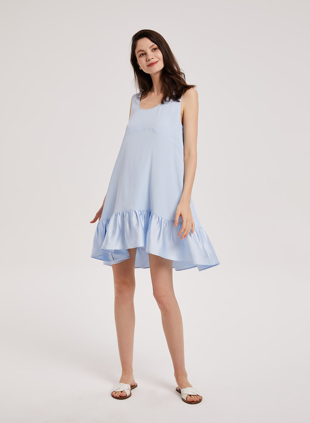 Ruffle Mini Dress