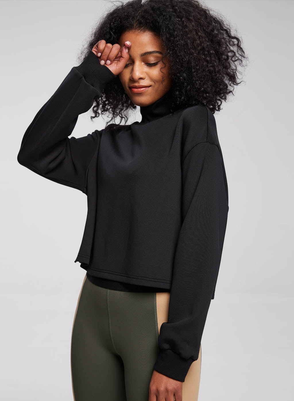 Echoing Turtleneck Sweatshirt