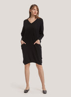 Loose V-Neck Dress