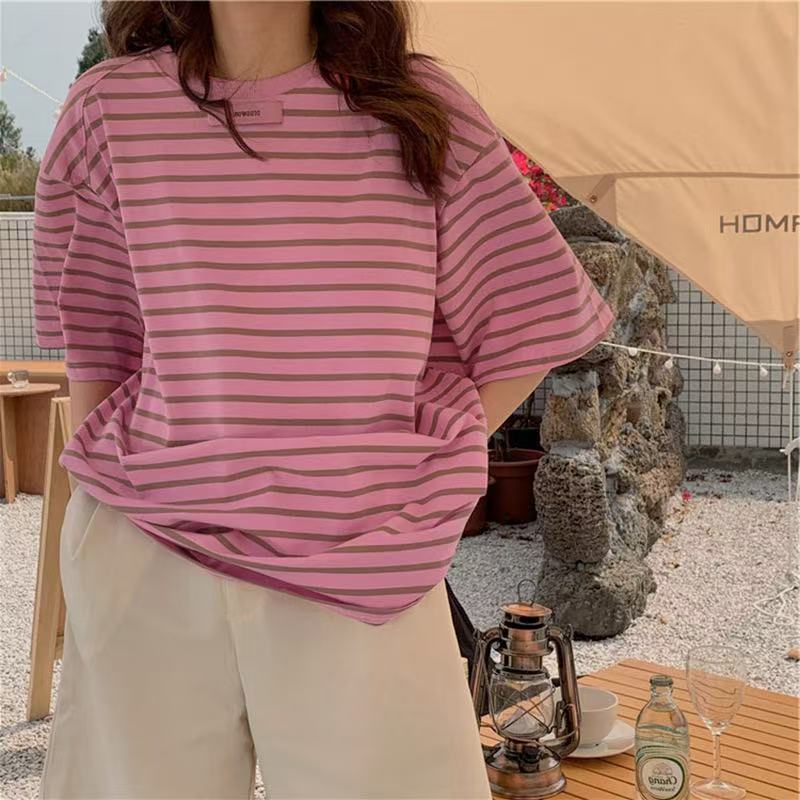 Oversized Striped Top