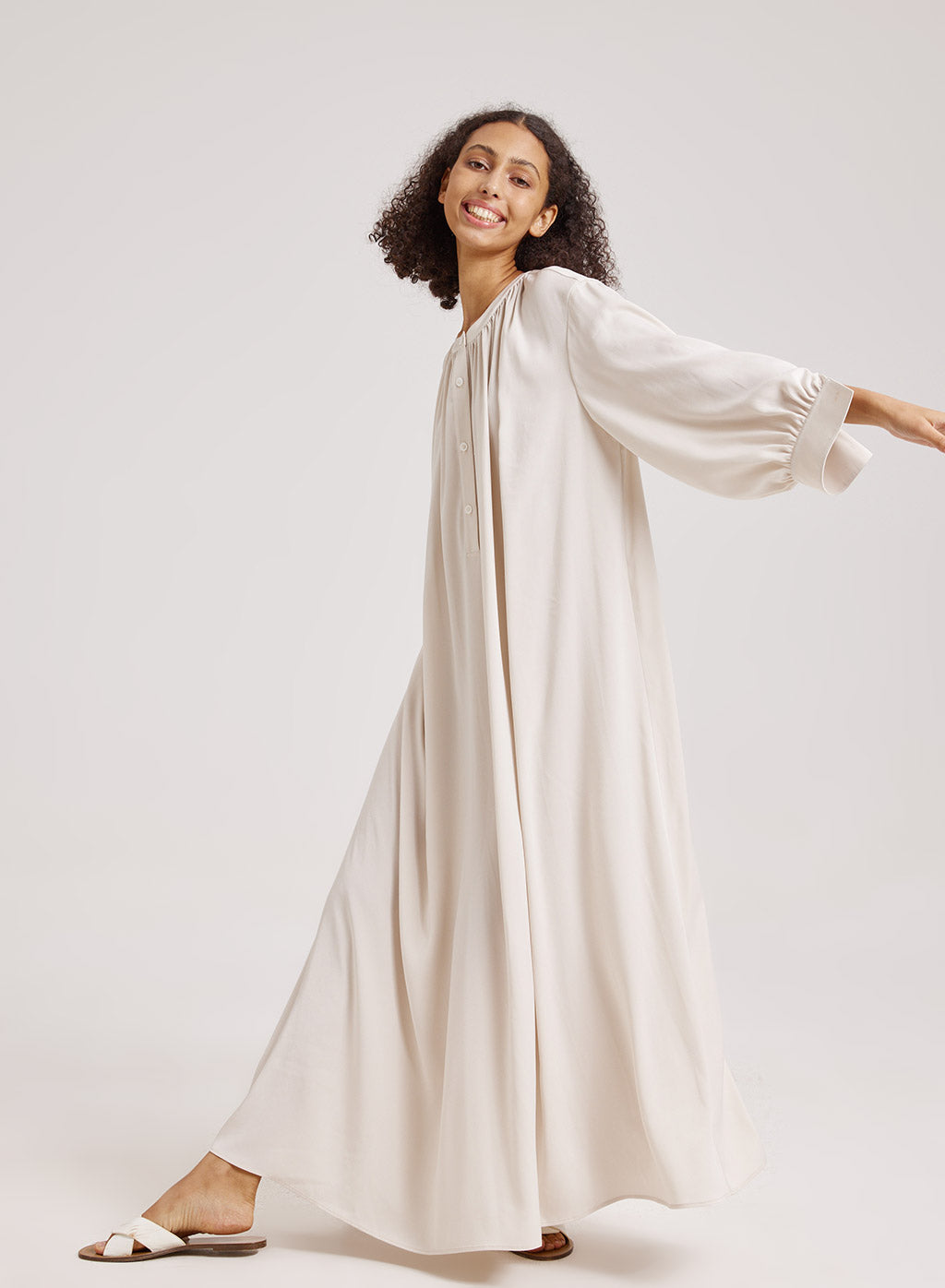 Gathered Maxi Dress - Nap Loungewear