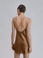 Nightgown Silk Slip Dress