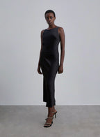 Backless Silk Dress