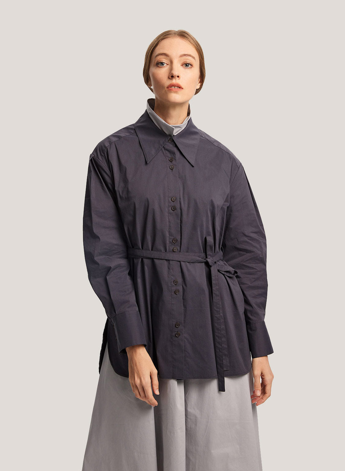 long sleeve cotton shirts womens