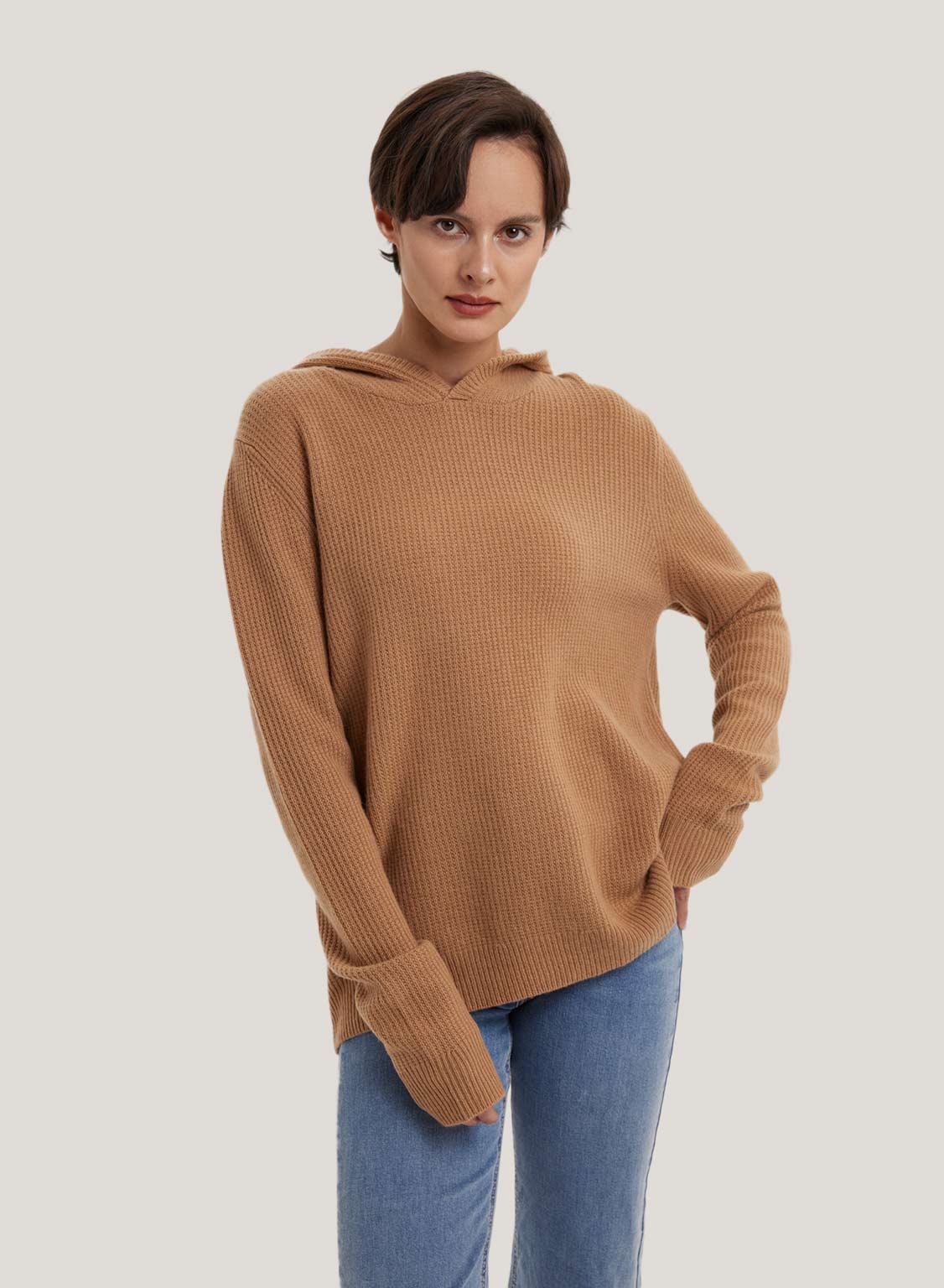 Oversize Pure Wool Hoodie