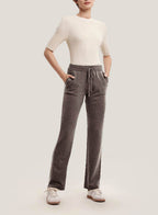 Straight-Leg Yak-Wool Blend Pants - Cedar, L image