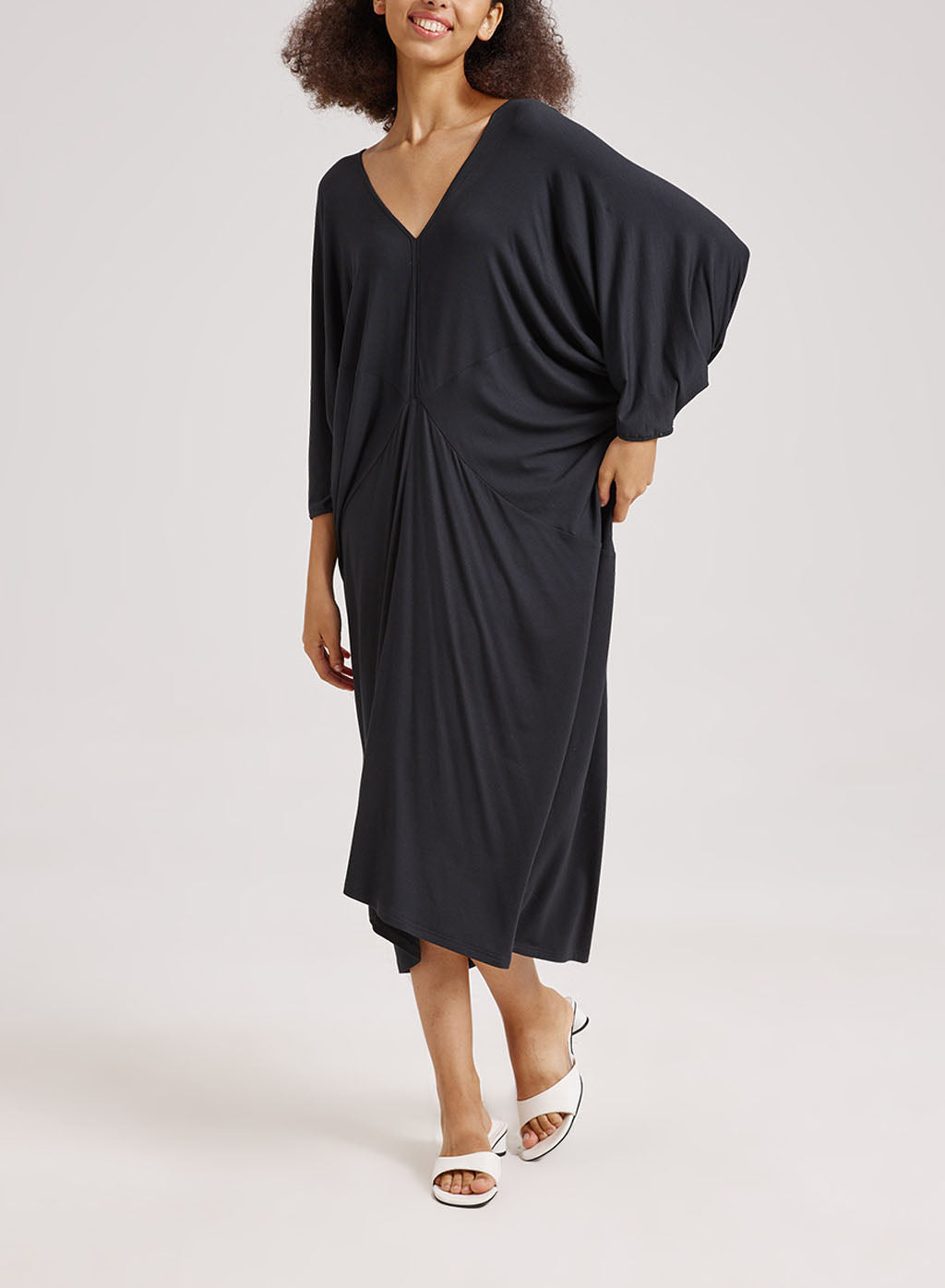 Midi Draped Dress