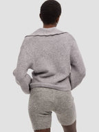 Curly Collar Cardigan image 1