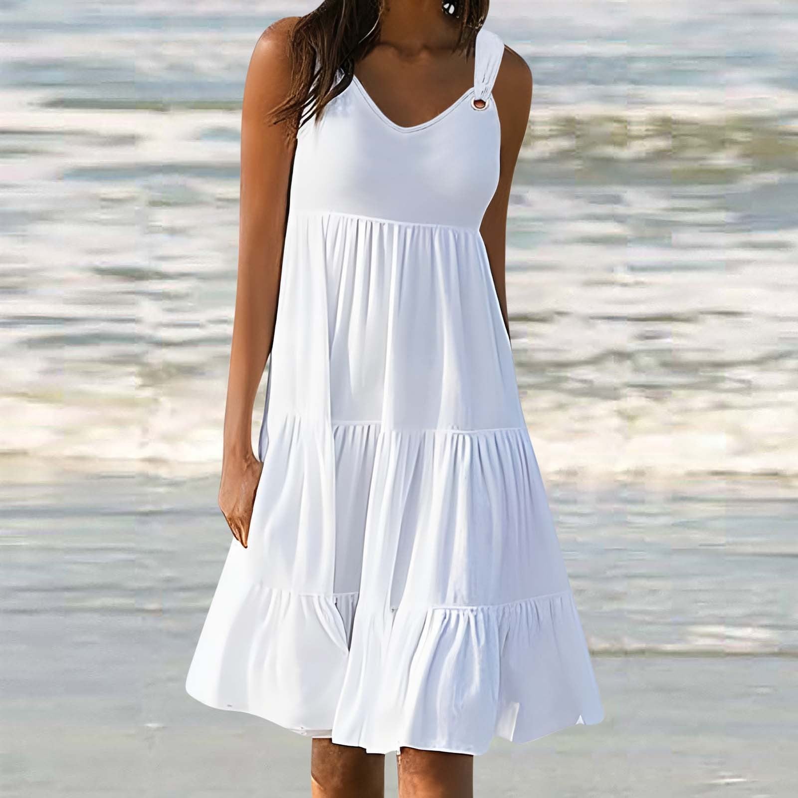 Casual Elegant Stitching Dress Women image 2