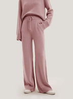 Wide-Leg Pure Cashmere Pants image 0