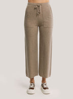 Wide-Leg Pure Wool Trouser With Pocket image 1