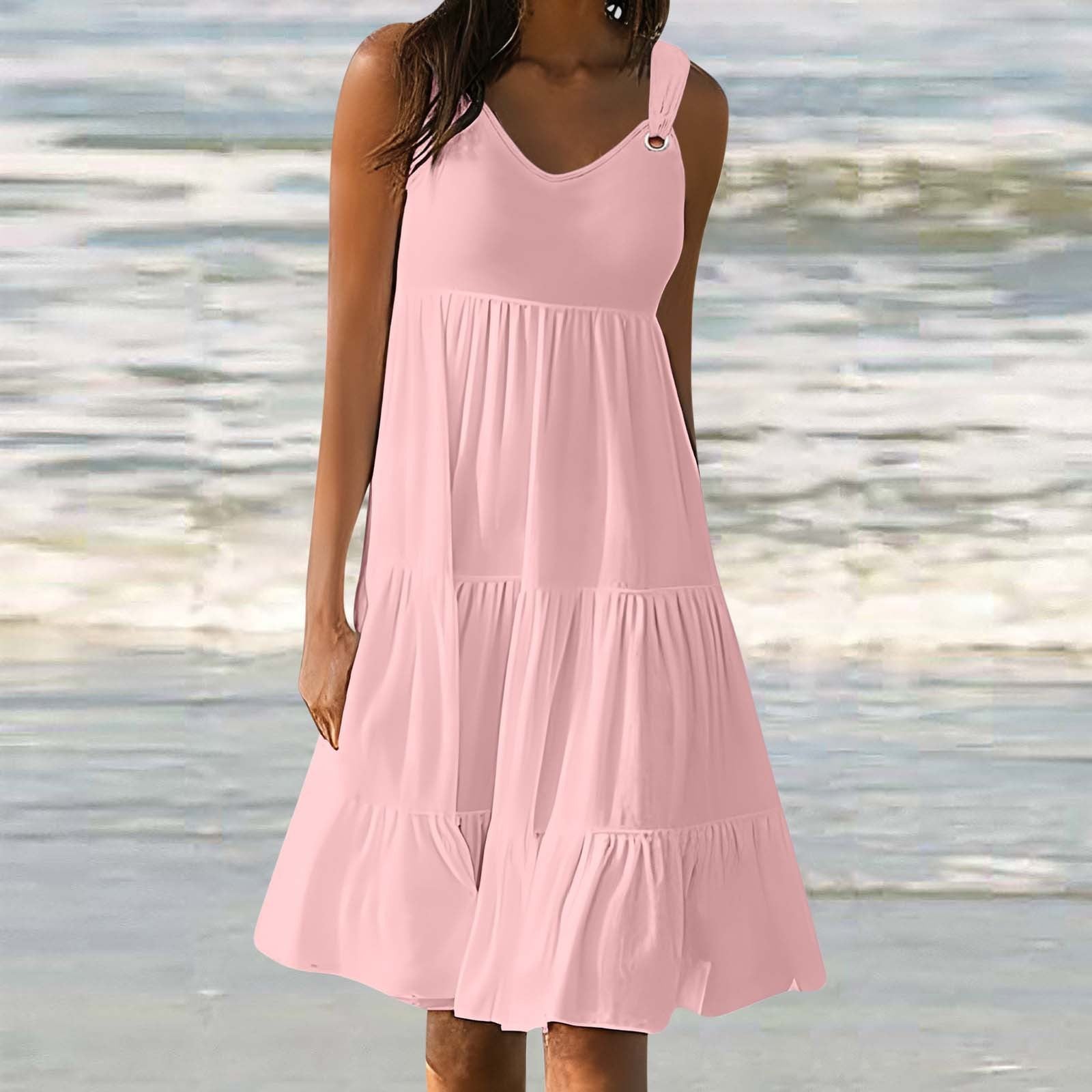 Casual Elegant Stitching Dress Women image 8