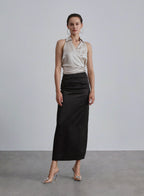 Classic Sleeveless Silk Top image 0