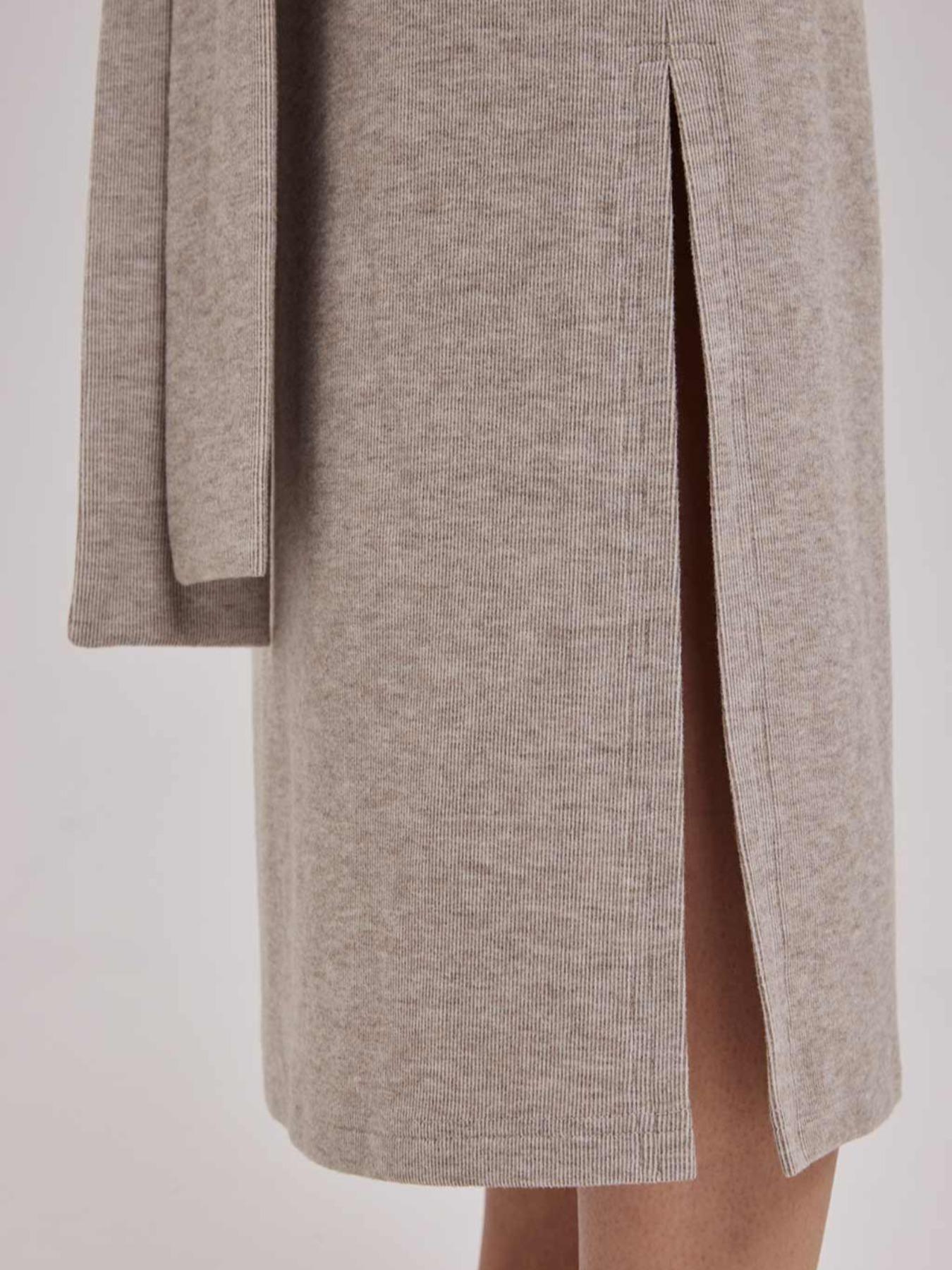 NAP Belted Knit Bodycon Dress