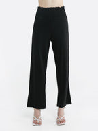 Smocked Waist Wide Pants image 2