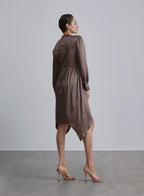 Classic Corset Silk Dress image 1