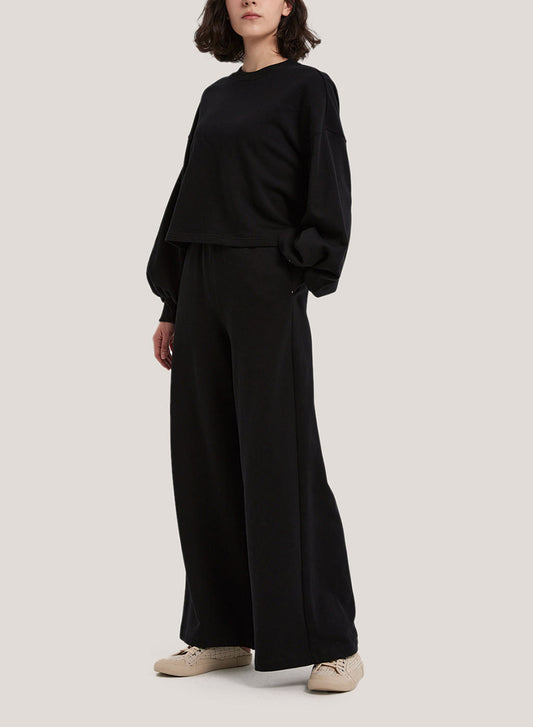 Wide Leg Pure Cotton Casual Pants image 0