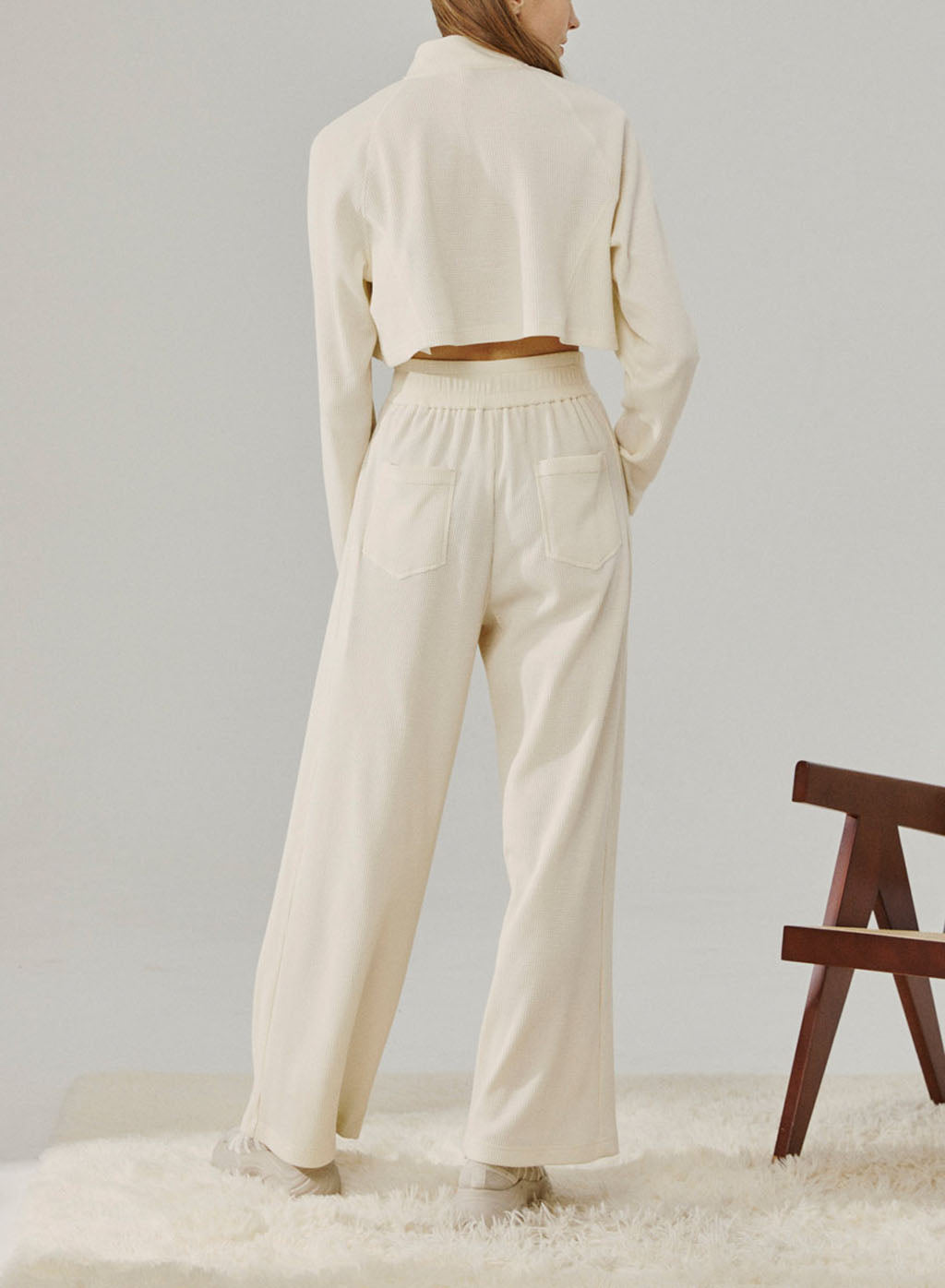 Half Zip Top Leisure Set image 1