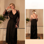 Lace suspender nightgown